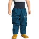 Unuo Batolecí softshellové kalhoty s fleecem Basic Černá