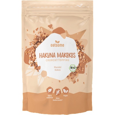 Oatsome Crunchy Topping - Bio Hakuna Makokos - 220 г