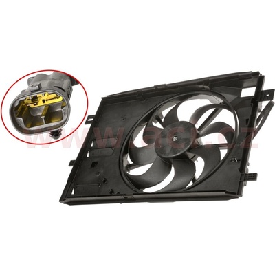 Ventilátor chladenia motora VAN WEZEL 0979746