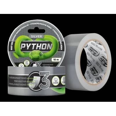 PYTHON páska lepící vysokopevnostní - 48mm*10m stříbrná