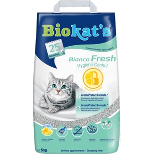 Biokat's Biokat’s Bianco Fresh Hygiene Control постелка 5 кг