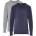 Minymo Детска блуза с дълъг ръкав Minymo Kid's Basic 34 -T-shirt L/S (2-pack) Longsleeve - Dark Navy - размер 116 (704-0628-0115)