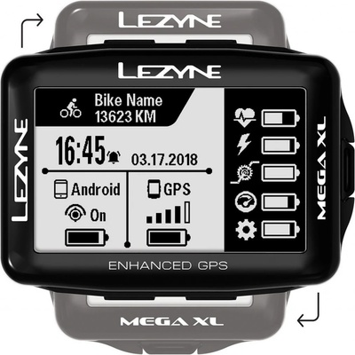 Lezyne Mega XL GPS – Zboží Dáma