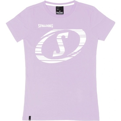Spalding Fast Tee Damen 40221727 purplerosewhite