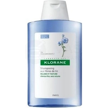 Klorane Šampón s ľanom na jemné vlasy 400 ml