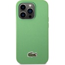 Pouzdro Lacoste Iconic Petit Pique Logo iPhone 14 Pro Max - zelené
