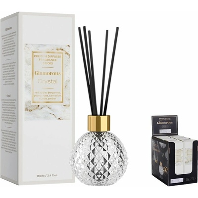 Bartek Candles Aróma difuzér s tyčinkami GLAMOROUS CRYSTAL 100 ml