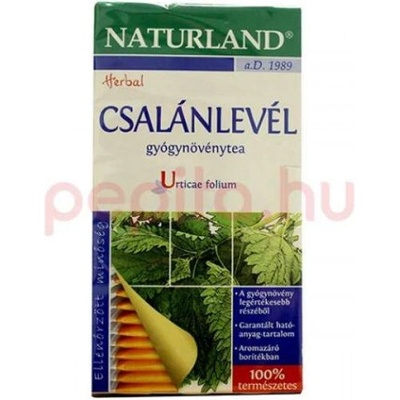 Naturland Porciovaný čaj Žihľava list 25 ks