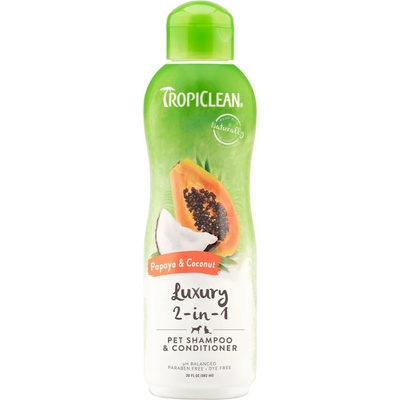 Tropiclean Šampón Luxury 2 in 1 s kondicionérom 355 ml