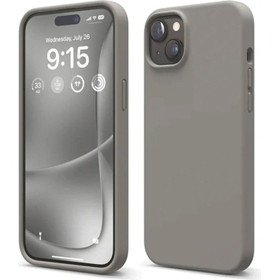 Elago Silicone Case iPhone 15 Plus - Gray