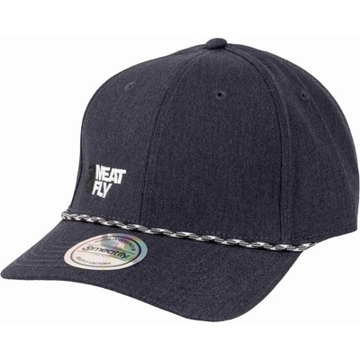 Meatfly Dustin Flexfit Recycled Anthracite White Decent Revital Šedá