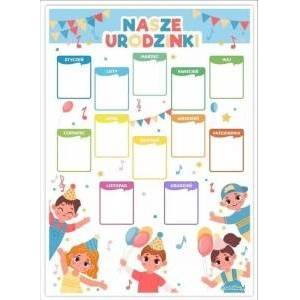 LearnHow Birthday Calendar - Children
