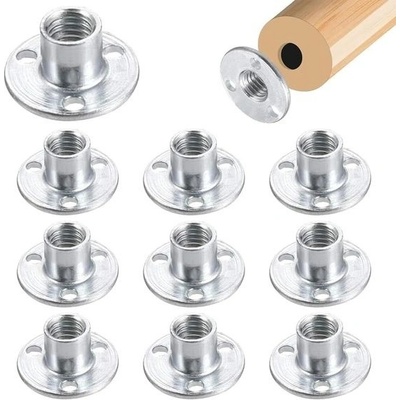 T-drážková matice s otvorem, 3 otvory T matice, T-matice s plochým otvorem M8, T matice z uhlíkové – Hledejceny.cz