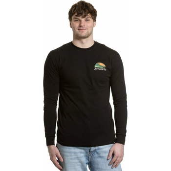 Meatfly мъжка тениска с дълъг ръкав Julien Mountains Black Meatfly | Cheren | МЪЖЕ | S
