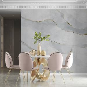 Art Gift Decor Фототапет - Мрамор и злато