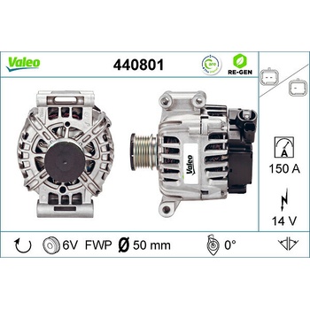 Alternátor VALEO 440801