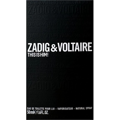 Zadig & Voltaire This Is Him! toaletní voda pánská 50 ml