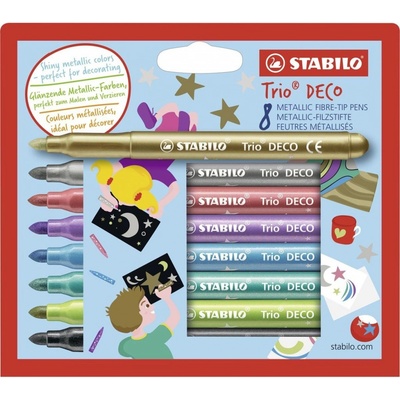 Stabilo 377-8 Trio Deco 8 ks balenie