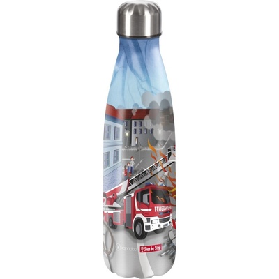 Step By Step Izolovaná fľaška na nápoj z nerezovej ocele 500 ml Fire Engine Brandon