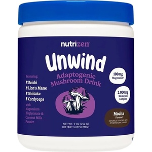 Nutricost Unwind | Adaptogenic Mushroom Drink [207-258 грама] Мока