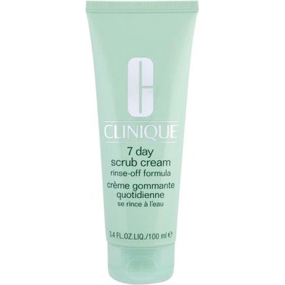 Clinique 7 Day Scrub Cream нежен пилинг за лице 100 ml за жени