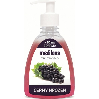 Medilona tekuté mýdlo černý hrozen 300 ml