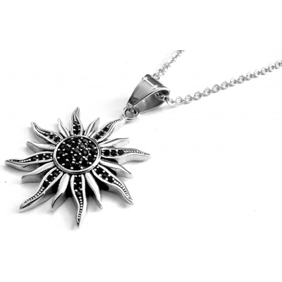 Steel Jewelry Náhrdelník slunce z chirurgické oceli NH130211