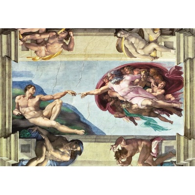 Trefl Michelangelo Stvoření Adama 1000 dielov