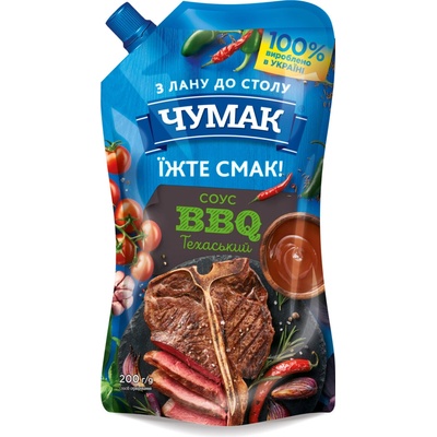 BBQ omáčka Texaská 200g Čumak