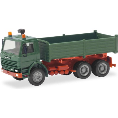 Herpa H0 Basic: Sklápěcí nákladní automobil Scania 113M 380 3nápravový / 317221-002
