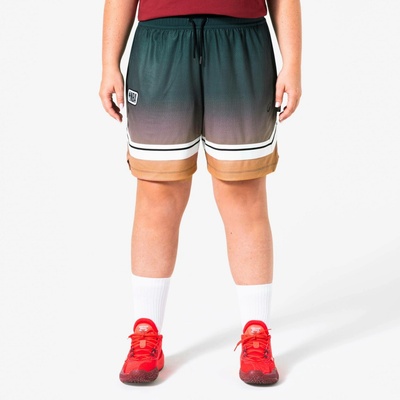 TARMAK Unisex basketbalové kraťasy NBA SH900 ZELENÁ
