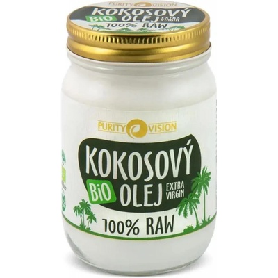 Purity Vision Bio Raw Kokosový olej 370 ml – Zbozi.Blesk.cz