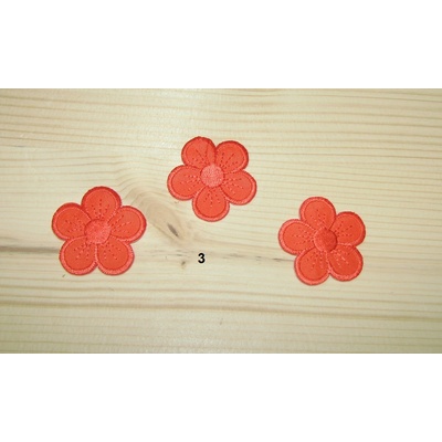 Nažehľovačka kvet priemer 3,5cm 3