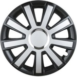 Carmart Тасове за джанти Flash черно / сребро - 15