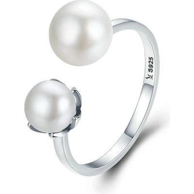 P&J Jewellery stříbrný prsten Perly SRUNI16