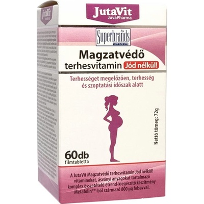 JutaVit Prenatal Vitamin without Iodine 60 tablet