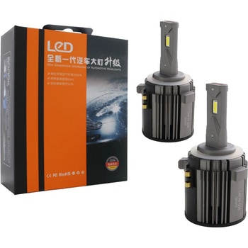 Лед крушки - Led система за VW Golf 6 / Golf 7 / Mercedes Sprinter (2006-2018) модел A60 за фарове - 20000 Лумена 55W - Canbus 6000K - 1400% повече светлина (G6W55)