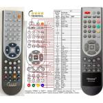 GENERAL HISENSE EN-21610A - съвместимо дистанционно управление на марката General (EN-21610A) Дистанционно
