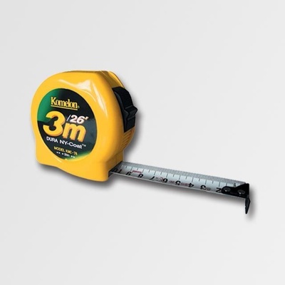 KOMELON M10008k Metr svinovací KMC 8074N - 8 m x 25 mm