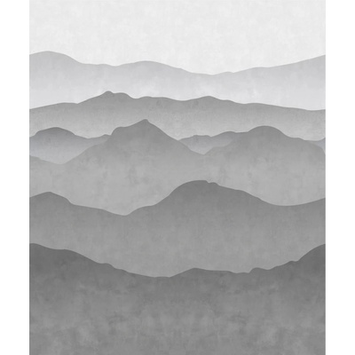 Esta Home 158939 Vliesová obrazová tapeta Černobíllá horská krajina 250x300cm