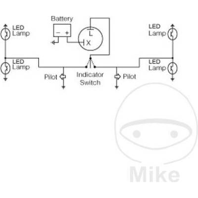 JMP relé blinkru elektrické 12V 2 PIN HONDA CB 900 F HORNET 02-06, CB 1300 F SUPER FOUR 98-04, CB 1300 F SUPER FOUR SPECIAL EDITION 02, CB 1300 SA SUPER BOL`DOR ABS 05-07, CB 1300 SUPER FOUR 05, CB 13