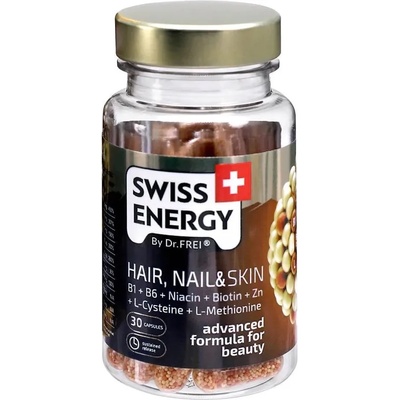 Hair, Nail & Skin, 30 капсули, Swiss Energy