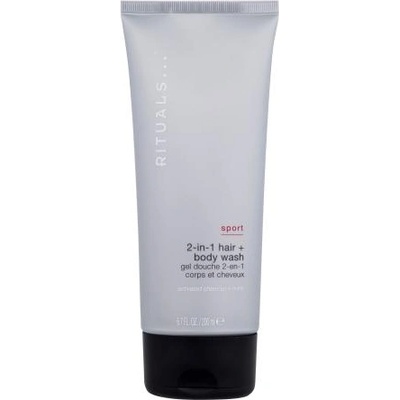 RITUALS Sport 2-in-1 Hair + Body Wash душ гел и шампоан 2в1 200 ml за мъже