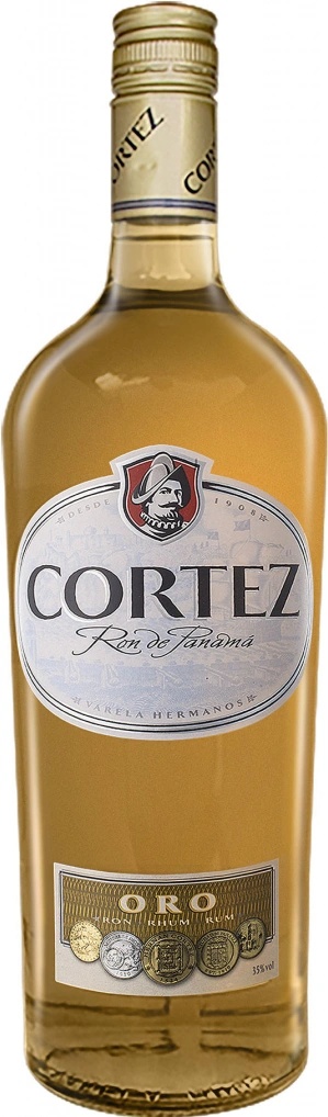 Cortez Ron Oro 40% 1 l (holá láhev)