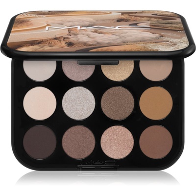 MAC Cosmetics Connect In Colour Eye Shadow Palette 12 shades палитра сенки за очи цвят Unfiltered Nudes 12, 2 гр