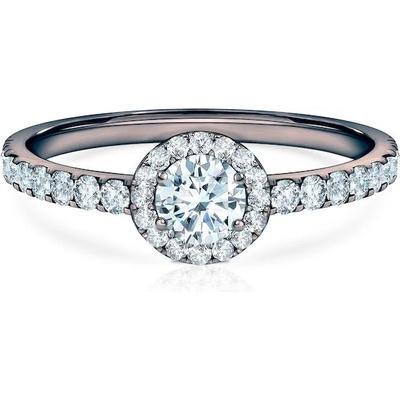 SAVICKI Годежен пръстен This is Love: черно злато, диамант