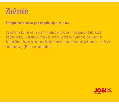 JosiDog Junior Sensitive 15 kg