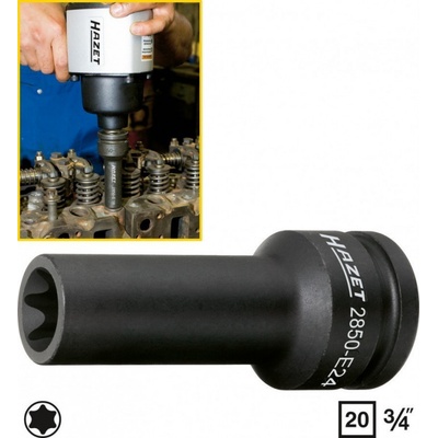 Hazet Nářadí TORX® pro hlavu válců Hazet - HA146758 (2850-E24)