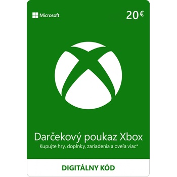 Microsoft Xbox Live predplatená karta 20 €