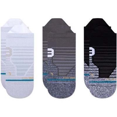 Stance kotníkové ponožky VERSA TAB 3 pack biele/šedé/čierne